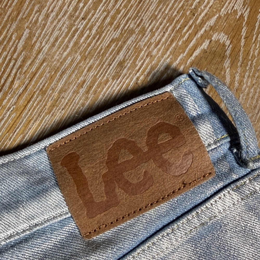 LEE High-Rise Metallic Flare Jeans 28 - Picture 11 of 15